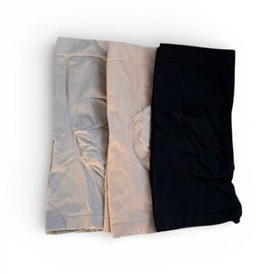 Comfort by Real Seamless Shapewear Shorts Bundle Size Small 3-Pack